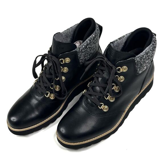 Cole Haan Nantucket Rugged Waterproof Hiking Boots Womens Size 6.5B New $250 - Picture 1 of 11